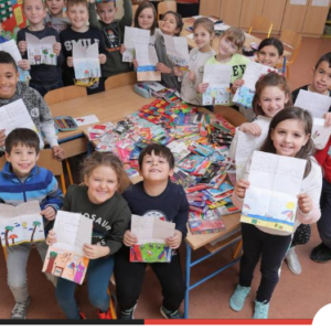 Učenici 2.B sudjeluju u humanitarnoj akciji pomoć djeci Afrike