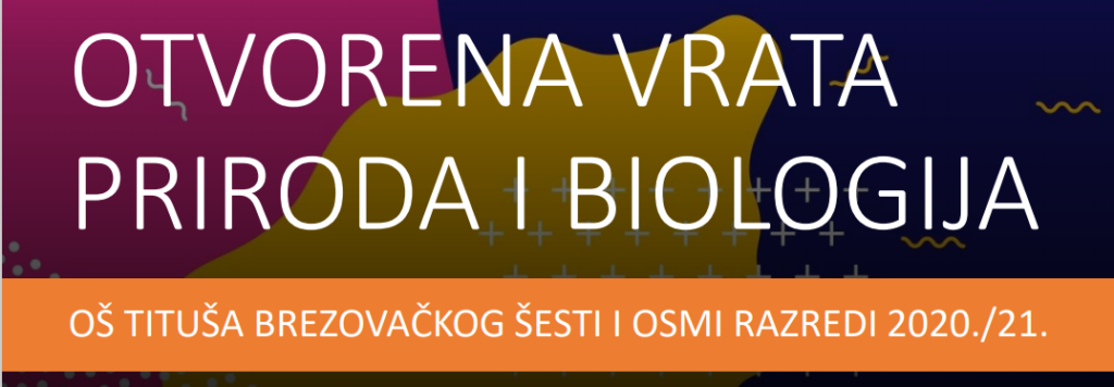 OTVORENA VRATA PRIRODA I BIOLOGIJA