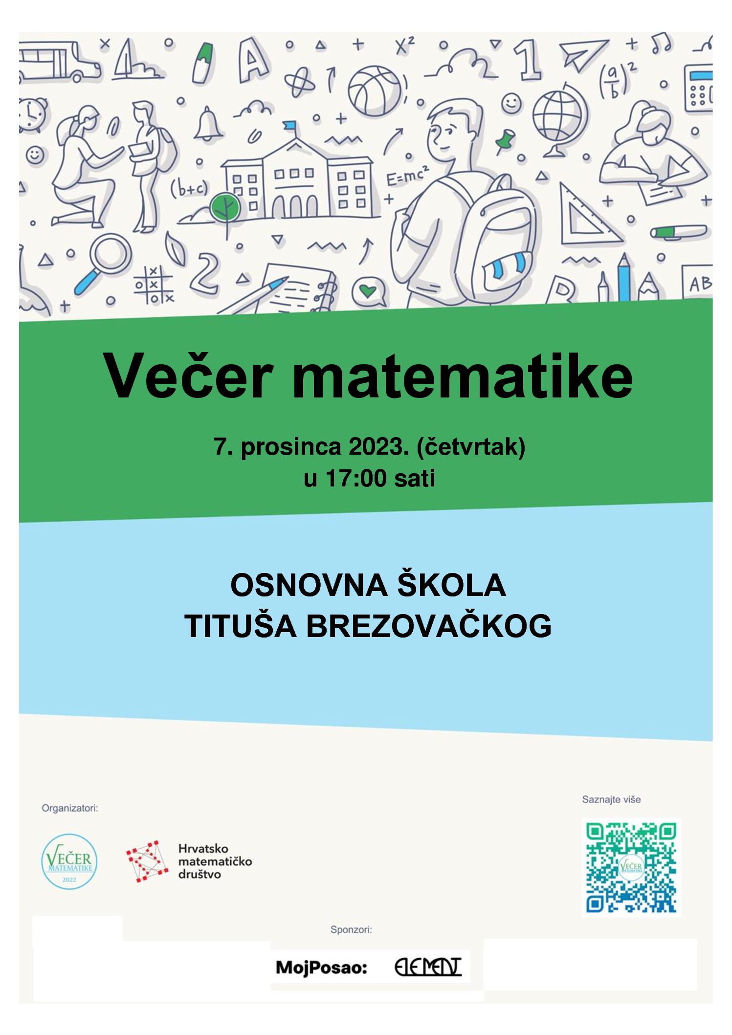 Večer matematike, 7.12.2023. u Titušu