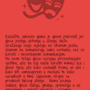 U školi kao izvanškolsku aktivnost učenici uče talijanski jezik