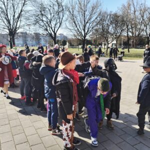 Maskirana povorka na Trgu Ivana Kukuljevića