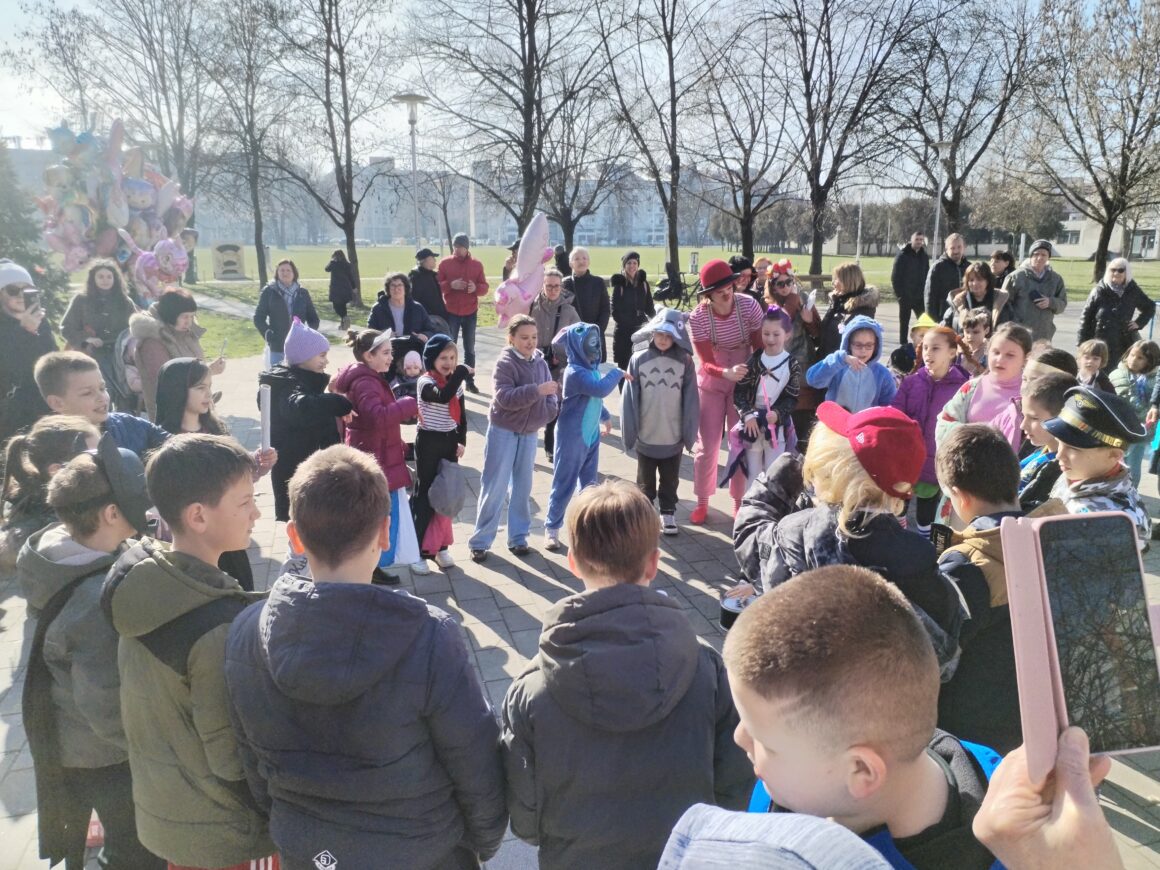 Fašnik u školi i kvartu, OŠ Tituša Brezovačkog