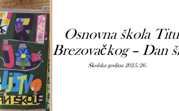 DAN ŠKOLE DAN ŠKOLE