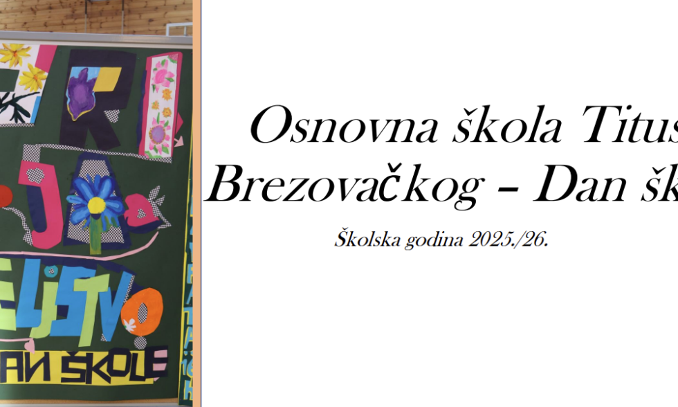 DAN ŠKOLE DAN ŠKOLE